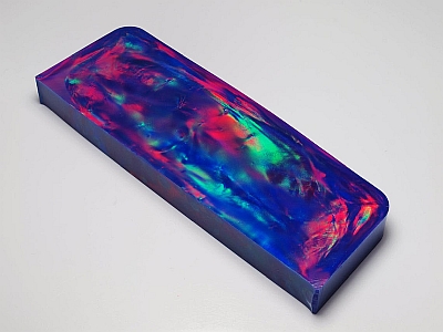 Violet/Orange Aurora Opal - Slab